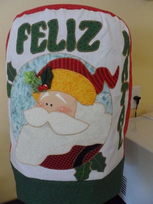Capa galão de água de natal