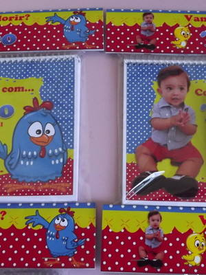 Kit de colorir galinha pintadinha