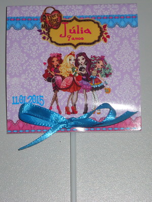 Capa para pirulito monster high