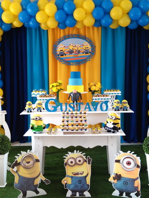 Decoração minions - meu malvado favorito