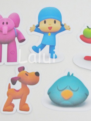 Aplique para tubete - pocoyo