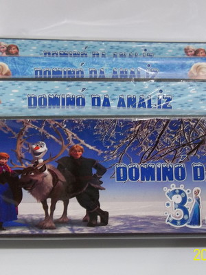 Dominó personalizado frozen