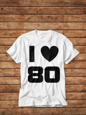 T-shirt ilu 80