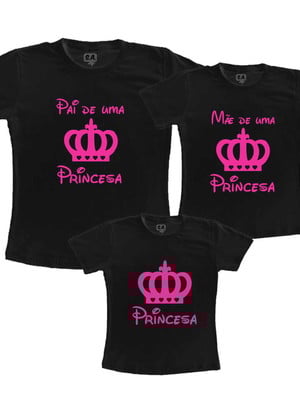 Kit pai e mãe de princesa!