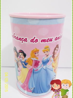 Cofre personalizado princesas