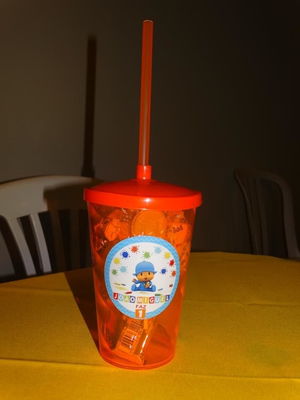 Copo acrílico pocoyo