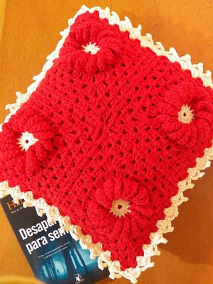 Capa de almofada floral