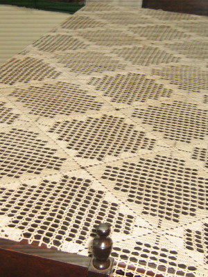 Toalha de crochê retangular 123 x 207 , toalha personalizada