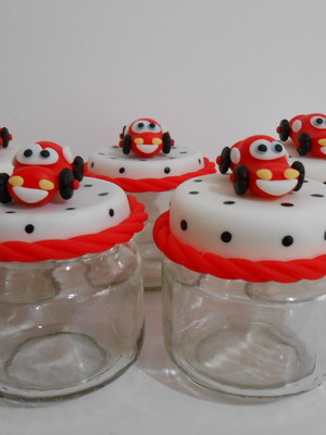 Potinho carros mcqueen