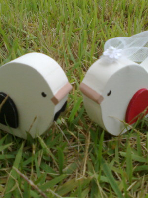 Topo de bolo passarinhos mdf