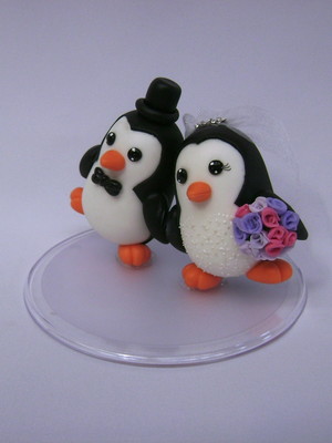Pinguins para casamento