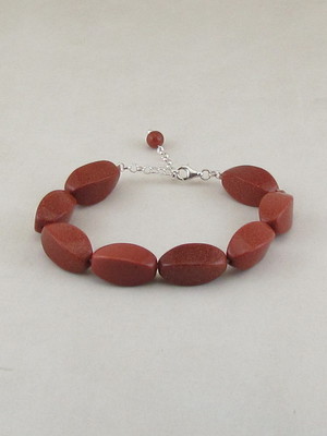 Pulseira com pedras do sol