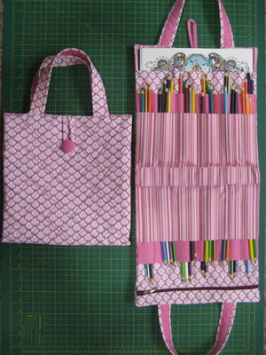 Bolsa para livro de pintura