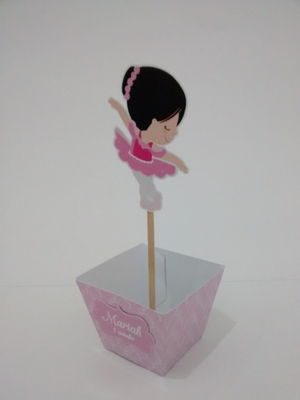 Mini cachepot bailarina