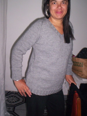 Blusa em tricô