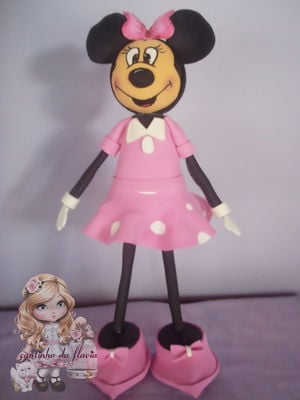 Minie em eva modelado em 3d