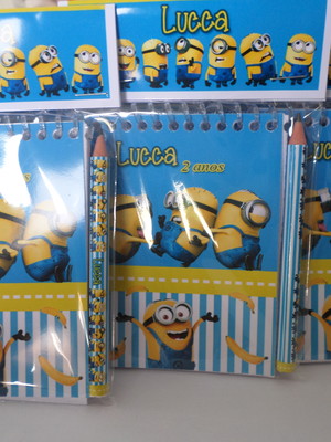 Bloquinho minions