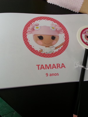 Kit lembrancinha lalaloopsy