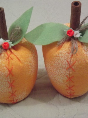 Laranja de tecido