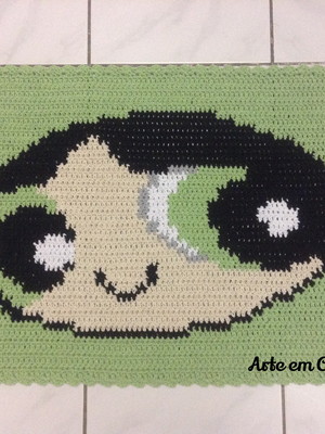 Tapete croche barbante docinho