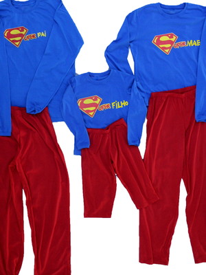 Kit sup. pai, mãe e filho(a)