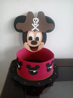 Baleiro mickey pirata