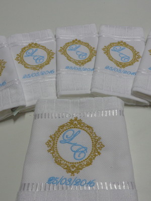Toalhas de mão personalizadas