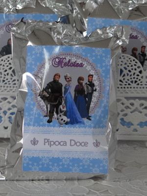 Pipoca doce - kit com 10 unds (vlr unl r$ 3,60