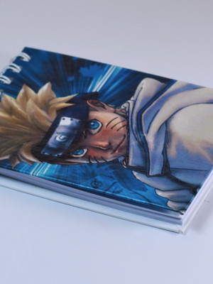 Bloquinhos naruto (capa dura)