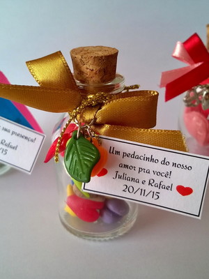 Lembrancinha no vidrinho
