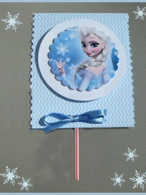 Capa pirulito elsa