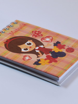 Bloquinhos personalizado (capa dura)