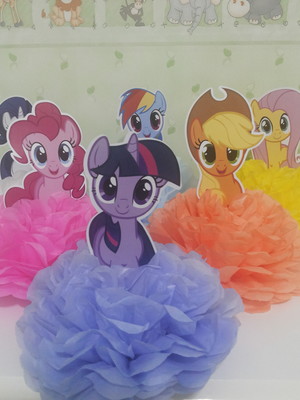 Enfeite de mesa my little pony