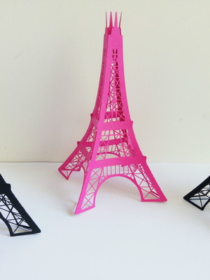 Torre eiffel de papel