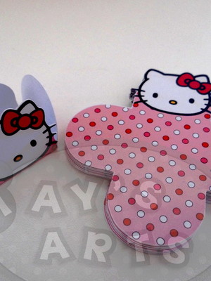 Forminha de doce hello kitty