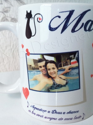 Caneca personalizada com foto