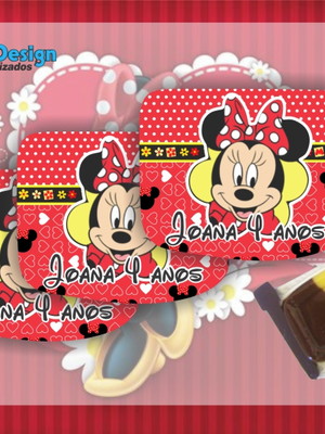 Rótulo para nucita minnie