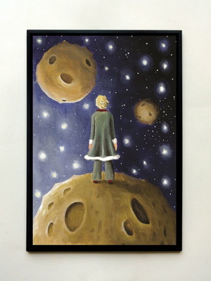 Quadro pequeno príncipe 01