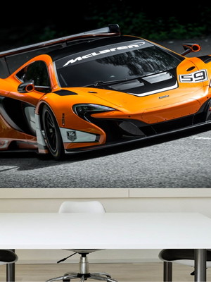 Adesivo poster painel super carros m01
