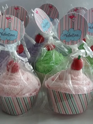 10 cupcake toalhinha