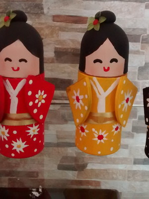 Gueixas decorativas