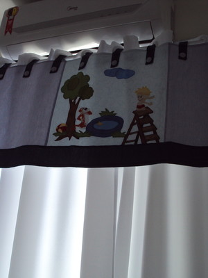 Cortina quarto bebê