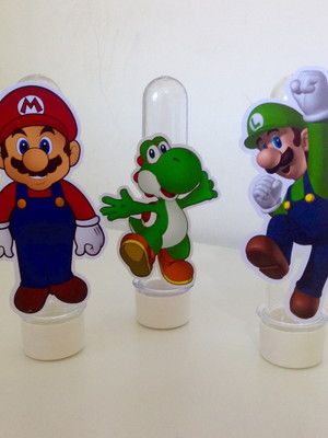 Lembrancinha super mario