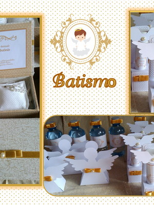 Batismo- tubete anjo