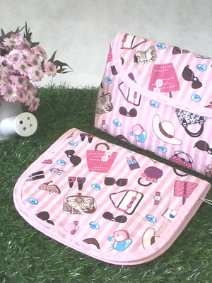 Necessaire de maquiagem, kit manicure