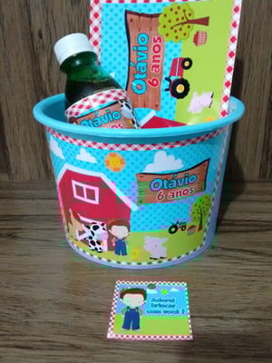 Kit cinema fazendinha