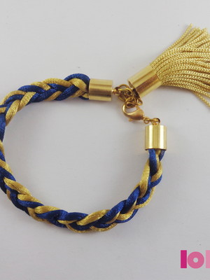 Pulseira trançada