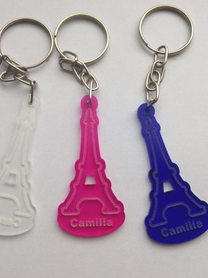 Kit chaveiro torre eiffel