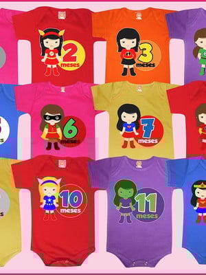 Kit mesversário heroinas