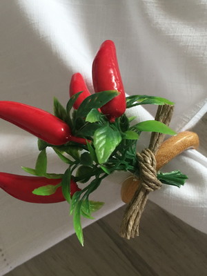 Porta guardanapo pimenta